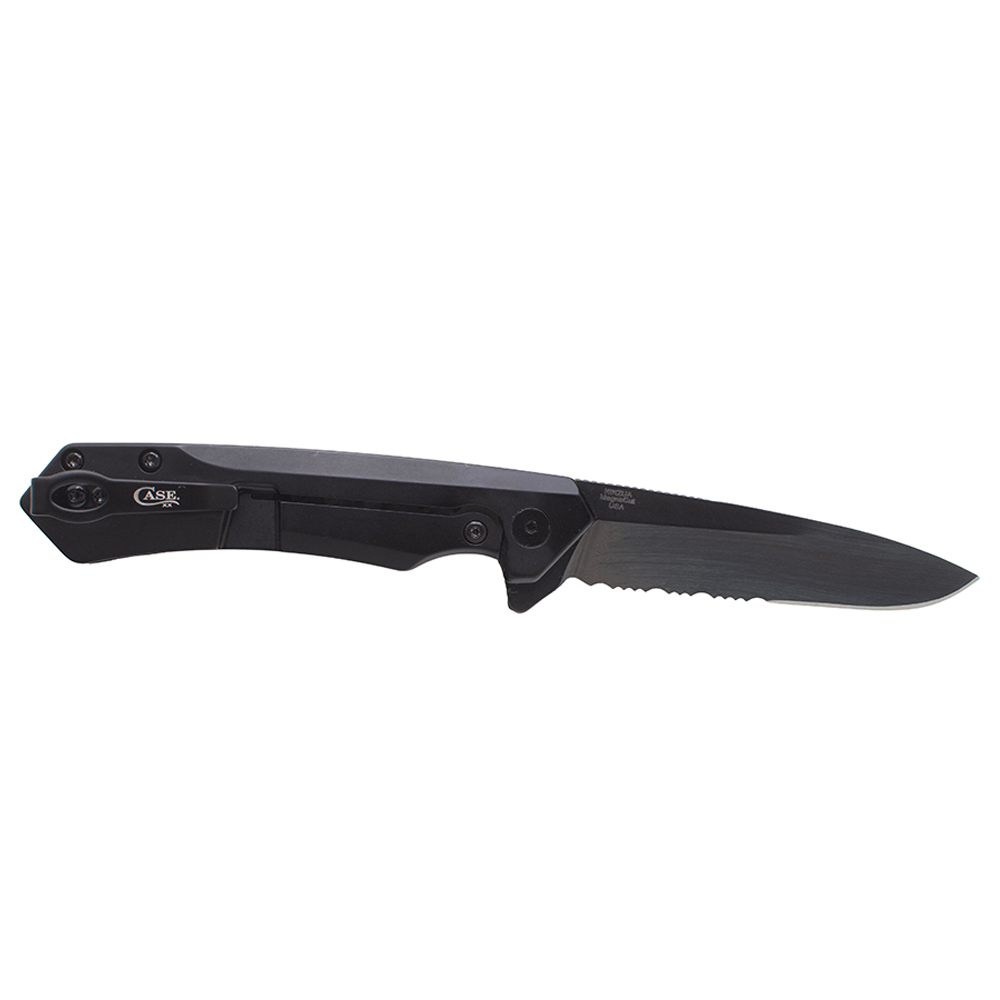 Mission Series Marbled Carbon Fiber MagnaCut Spear DLC-Coated Serrated Blade Kinzua® - Image 3