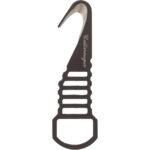 Kit Safety Hook with Integrated Injection-Molded Sheath – 440C Stainless Steel, Black Cerakote